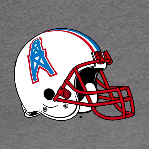 Defunct Teams Vintage Houston Oilers Satire Mark by robotbasecamp